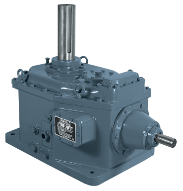 Best 40 HP Right Angle Bevel Gearbox with 2 Keyed Shafts, Spiral