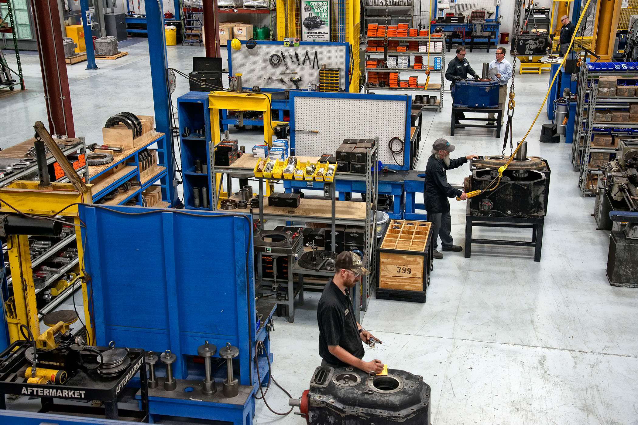 Gearbox Repair at Amarillo Gear Service